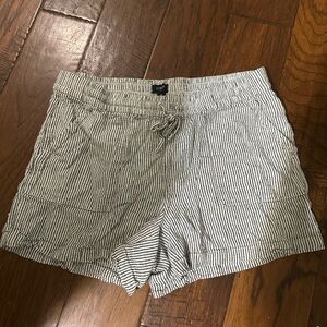 J. Crew Factory Linen-Blend Drawstring Shorts